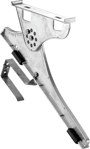 Heuel SnapStep Laufrosthalterung aus Aluminium, alufarben, für Ton-/Betonpfanne