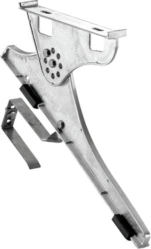 Heuel SnapStep Laufrosthalterung aus Aluminium, alufarben, für Ton-/Betonpfanne