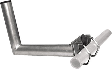 Schwaiger Mastausleger für SAT-Antenne, silber, 48 mm Durchmesser, Höhe 270 mm