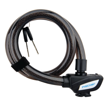 fischer SL6 Seilschloss, schwarz, 750 mm Länge, 18 mm Ø