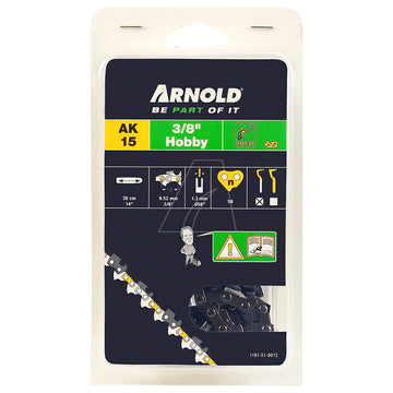 ARNOLD Sägekette 3/8" LP, Treibgliedstärke 1,3 mm, 350 mm Länge