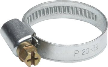 MEISTER Schlauchschellen 3/4" Edelstahl, verstellbar (20–32 mm)