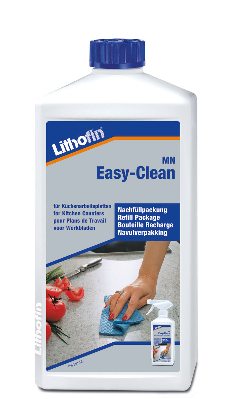 Lithofin MN Easy-Clean Nachfüllflasche, mildalkalischer Reiniger, 1 l
