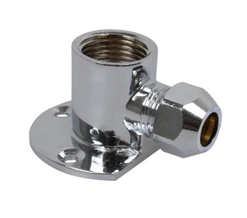 Schütte MS Wandscheibe mit Innengewinde 1/2" IG, chrom (Ø 10 mm)