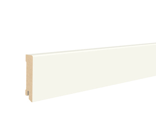 OSMO Sockelleiste MDF weiß deckend, gerade, Clip