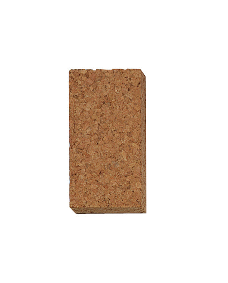 Ciret Schleifklotz aus Kork, 120 x 60 x 40 mm, manuelles Schleifen