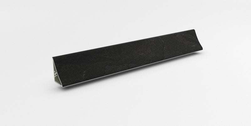 Getalit Plus Wandanschlussprofil A1C in Schwarz, 590x20 mm