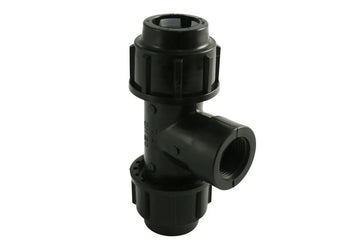 Marley KWL T-Stück 20 mm Innengewinde 1/2" aus Polypropylen