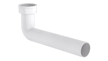 Schütte Abgangsbogen KST 1 1/2" IG, 235 mm x 40 mm, weiß