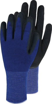 TRIUSO Foam Grip Schnittschutzhandschuhe dunkelblau, Größe, Latexschaum, 13 Gauge