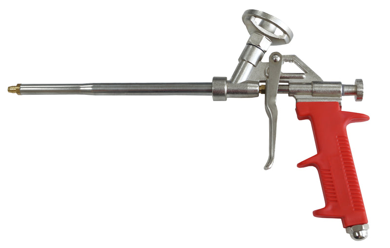 Conmetall Meister PU-Schaumpistole, geschlossenes Ventilsystem, silber