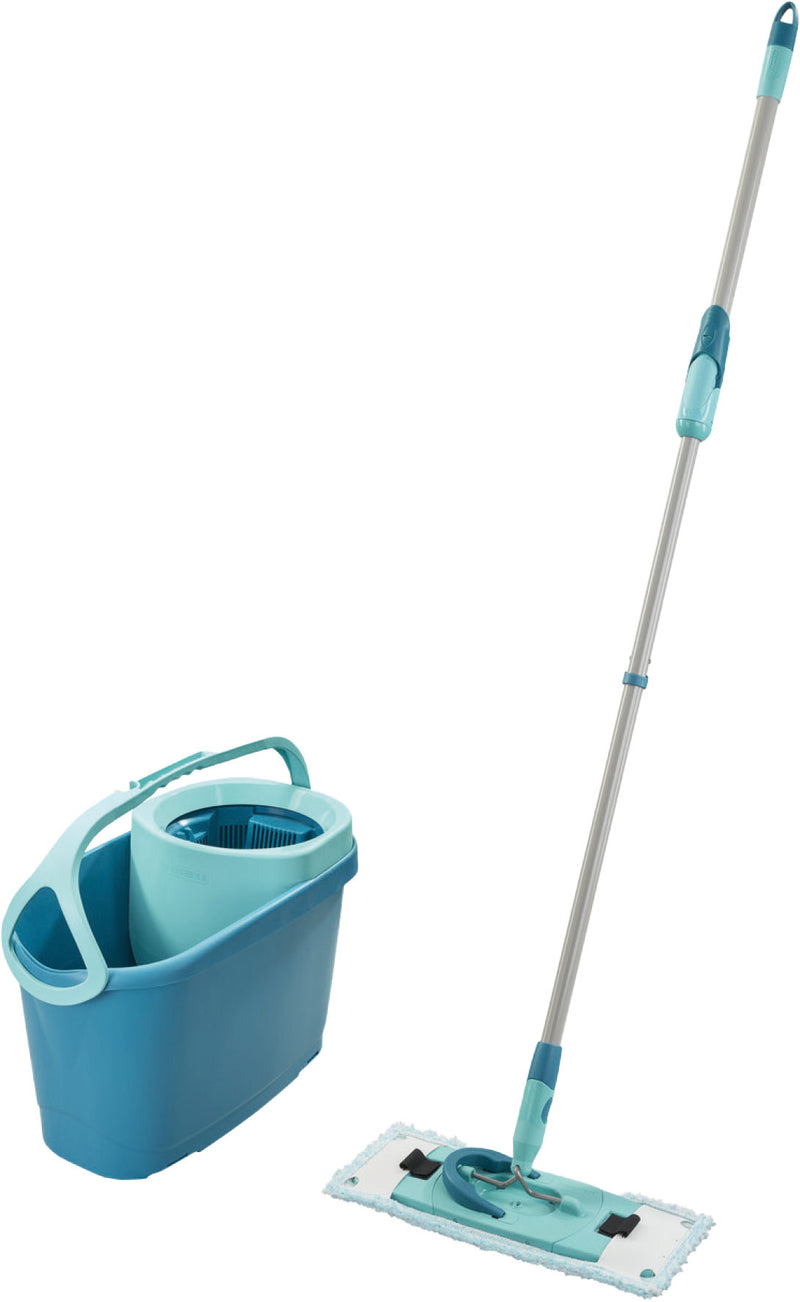 Leifheit Clean Twist M Ergo Bodenwischer Set türkis, ausziehbar