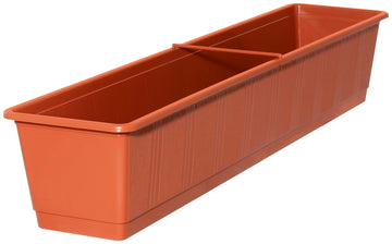 Geli Blumenkasten Standard terrakotta, ca. 80 cm Länge