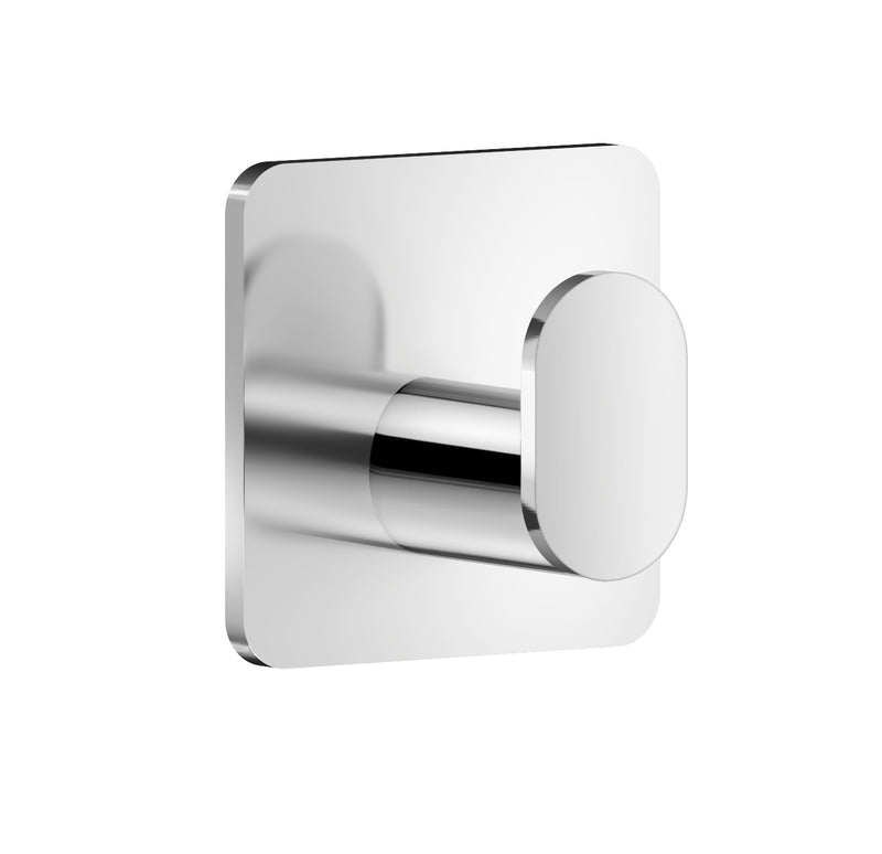 Smedbo CUBE Haken aus Edelstahl verchromt in Chrom, selbstklebend