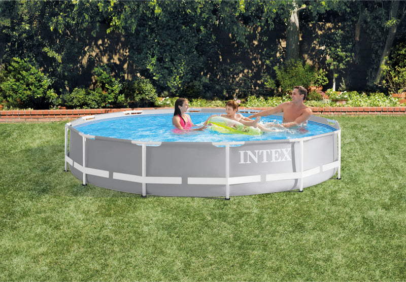 STEINBACH Frame Pool Set Prism Rondo, rund, 366 x 76 cm (Mosaik)