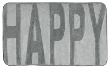 WENKO Badmatte Memory 50x80 cm „Happy Concrete“