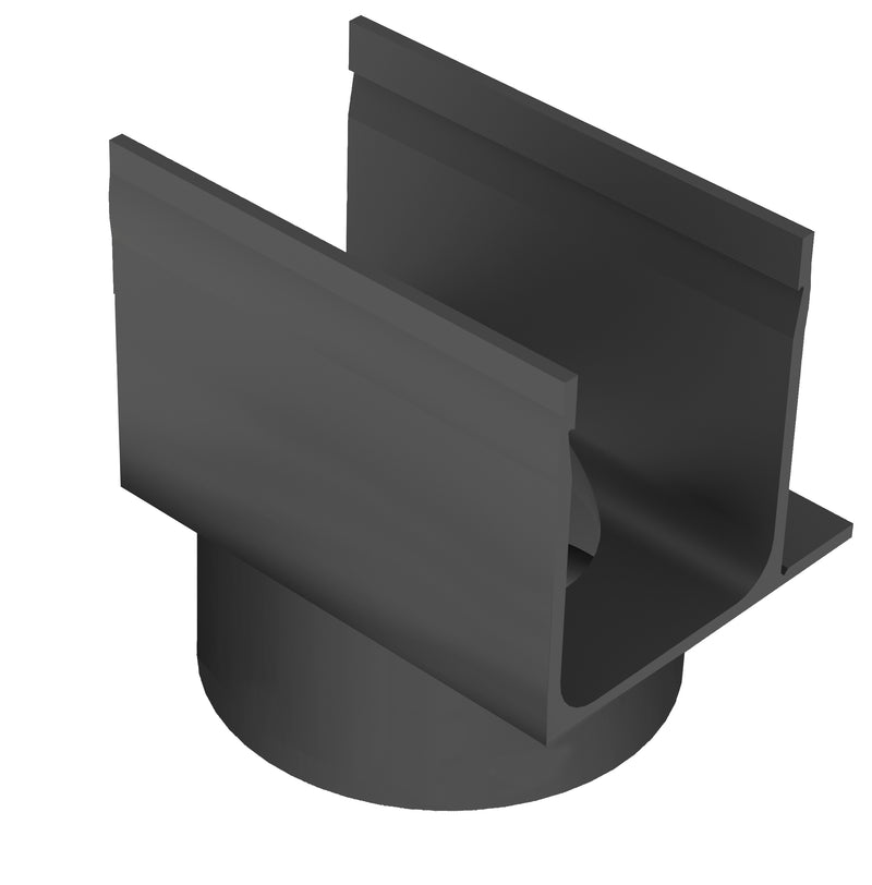 ACO Slimline Verbinder mit Auslass unten DN 110, außermittig