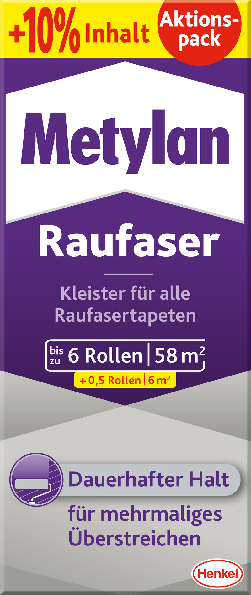 Metylan Raufaser Kleister im PromoPack (10% extra)