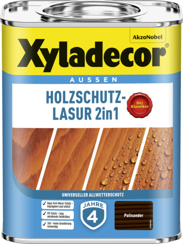 Xyladecor Holzschutzlasur 2in1, l