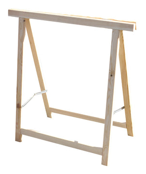 EXPO-BÖRSE Holz Klappbock natur 75x75 cm Arbeitsbock