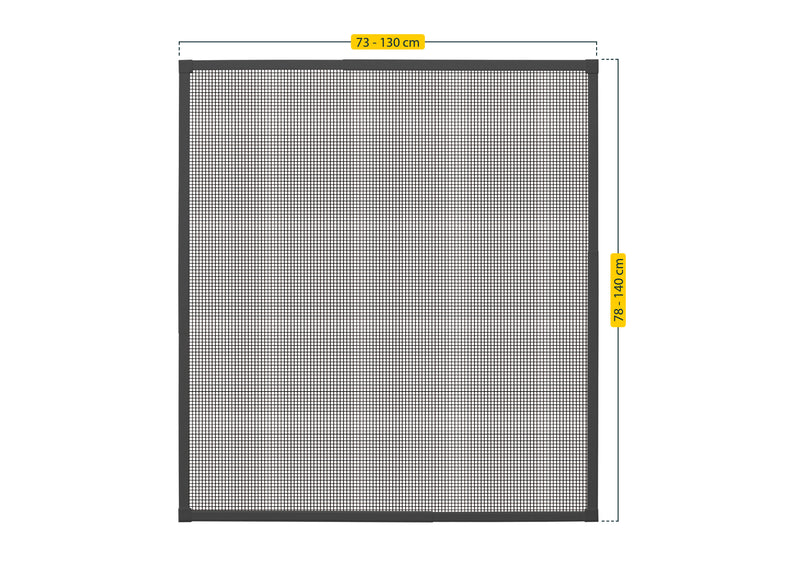 Schellenberg Click Protect Insektenschutzgitter, 130×140 cm