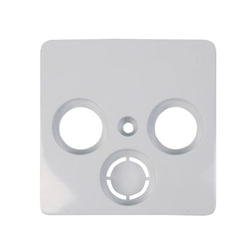 UNITEC MONACO Serie 202 Antennendose Abdeckung ultraweiß (SAT/UP)