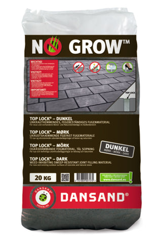 Dansand TOP LOCK Fugenmörtel dunkel, 20 kg Sack