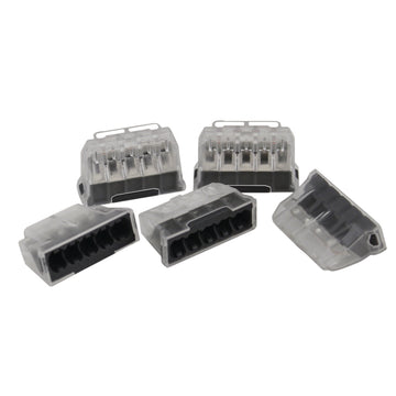 UNITEC Steckklemme 5-polig 0,5–2,5 mm², 10 Stück