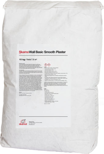 Skamol SkamoWall Smooth Plaster Glattputz, 15 kg mineralisch