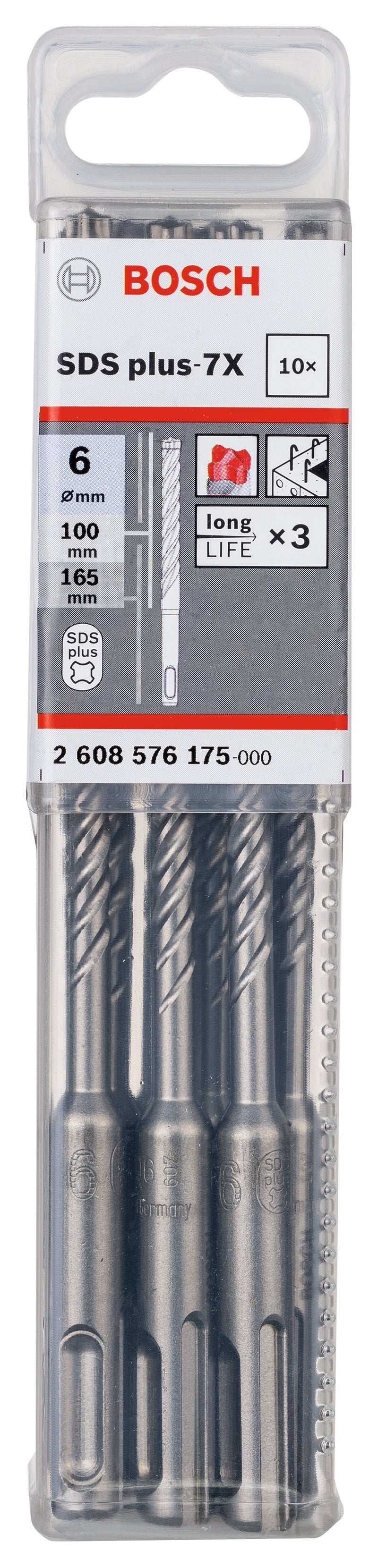 Bosch Hammerbohrer SDS-plus 7X