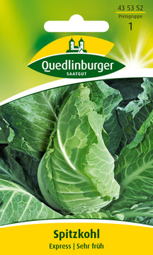 QUEDLINBURGER SAATGUT Spitzkohl Express Erstling Gemüsesamen PG 1