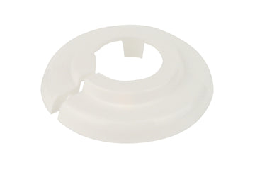 Schütte Heizungs-Rosette PP 18x10 mm für 3/8 Zoll, weiß