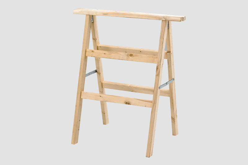 Rettenmeier Profi-Holzklappbock (Arbeitsbock) aus Fichte/Tanne, 77 cm