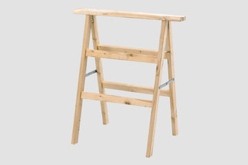 Rettenmeier Profi-Holzklappbock (Arbeitsbock) aus Fichte/Tanne, 77 cm
