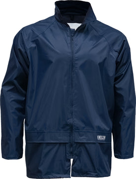 Wellwork Regenjacke marineblau aus 100% Polyester, Unisex
