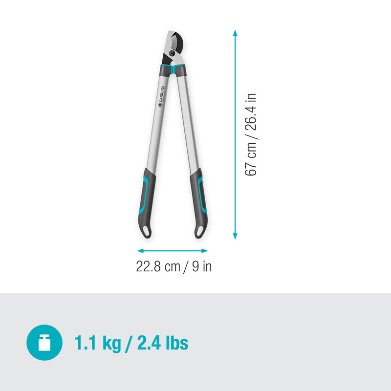 GARDENA Astschere EasyCut L Heckenschere, Länge 550 mm