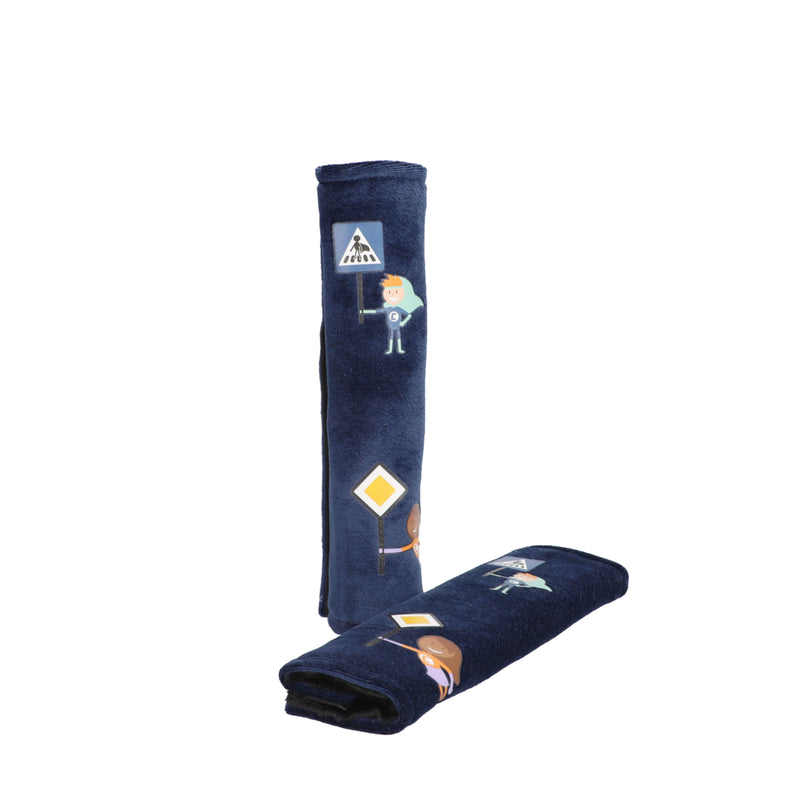 Cartrend Kids Gurtpolster-Set, mit Klettverschluss