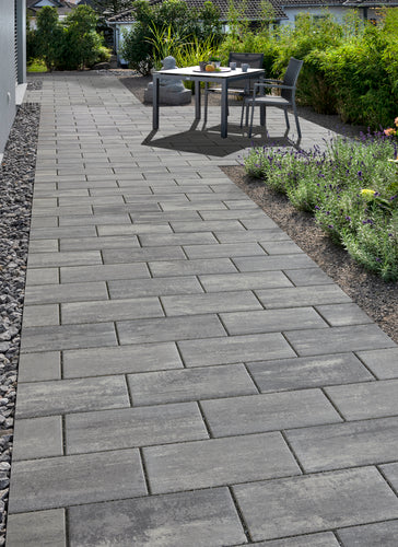 KANN Stratos® Funktionspflaster titangrau, betonglatt 40x20x8cm