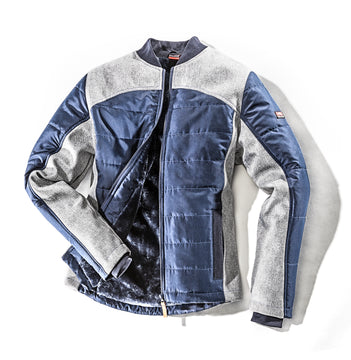 WILLAX Mix Marine/Grau