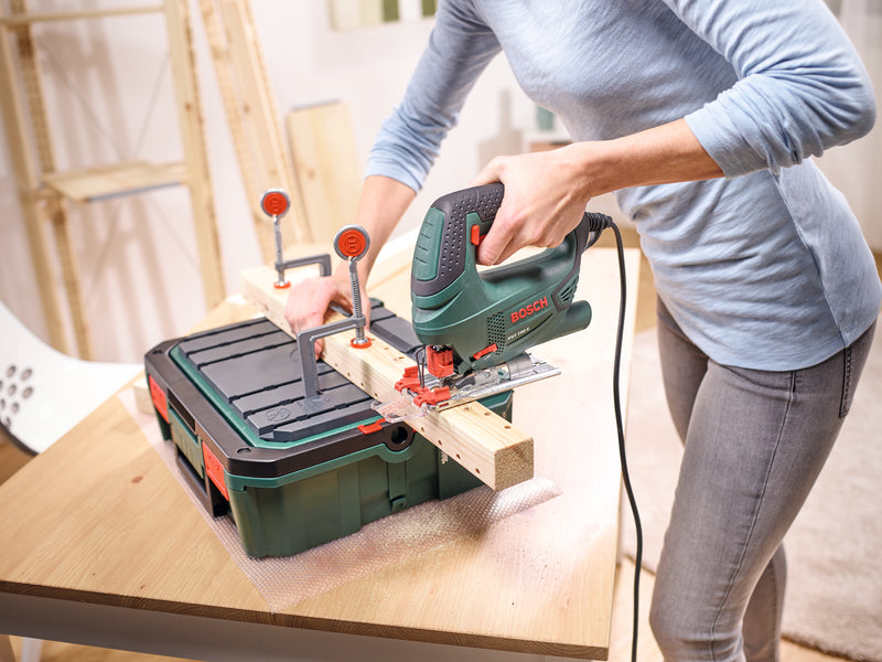 Bosch PST 700 ReadyToSaw Starterset Stichsäge mit Zubehör in SystemBox