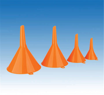 UNITEC/Pressol Trichtersatz 4-teilig aus Polyethylen, orange