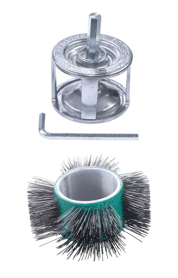 kwb DIY Uni-Bürstensatz Aggressive Power Rundbürste Ø110 mm, 3-teilig