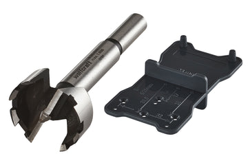 Wolfcraft Forstnerbohrer Ø 35 mm mit Markierhilfe, Länge 90 mm