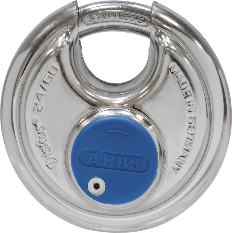 ABUS Diskus® Vorhangschloss 24IB/60 SB, silber, Bügel 8/13/20 mm