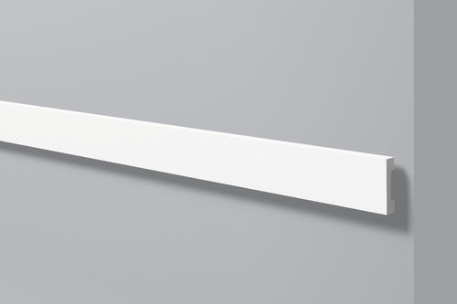 NMC DECOFLAIR C9 Flachprofil aus Polystyrol, weiß, 70x15 mm