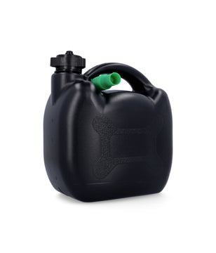 Cartrend Benzinkanister aus Kunststoff in schwarz, 5 l Kanister