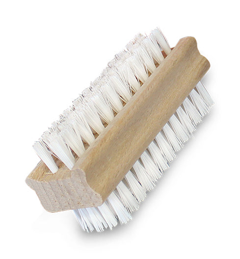 Peggy Perfect Nagelbürste aus Holz mit Naturborsten, natur