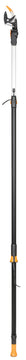Fiskars UPX86 Teleskop-Schneidgiraffe mit Baumsägen-Adapter