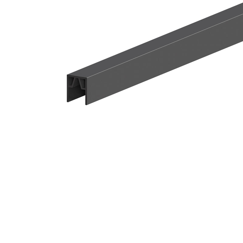 TraumGarten SYSTEM Abschluss oben aus Aluminium 1735x20 mm