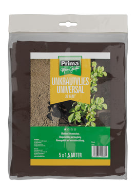 PRIMA Universal Unkrautvlies 30 g/m² braun, gefaltet – 150 cm x 5 m